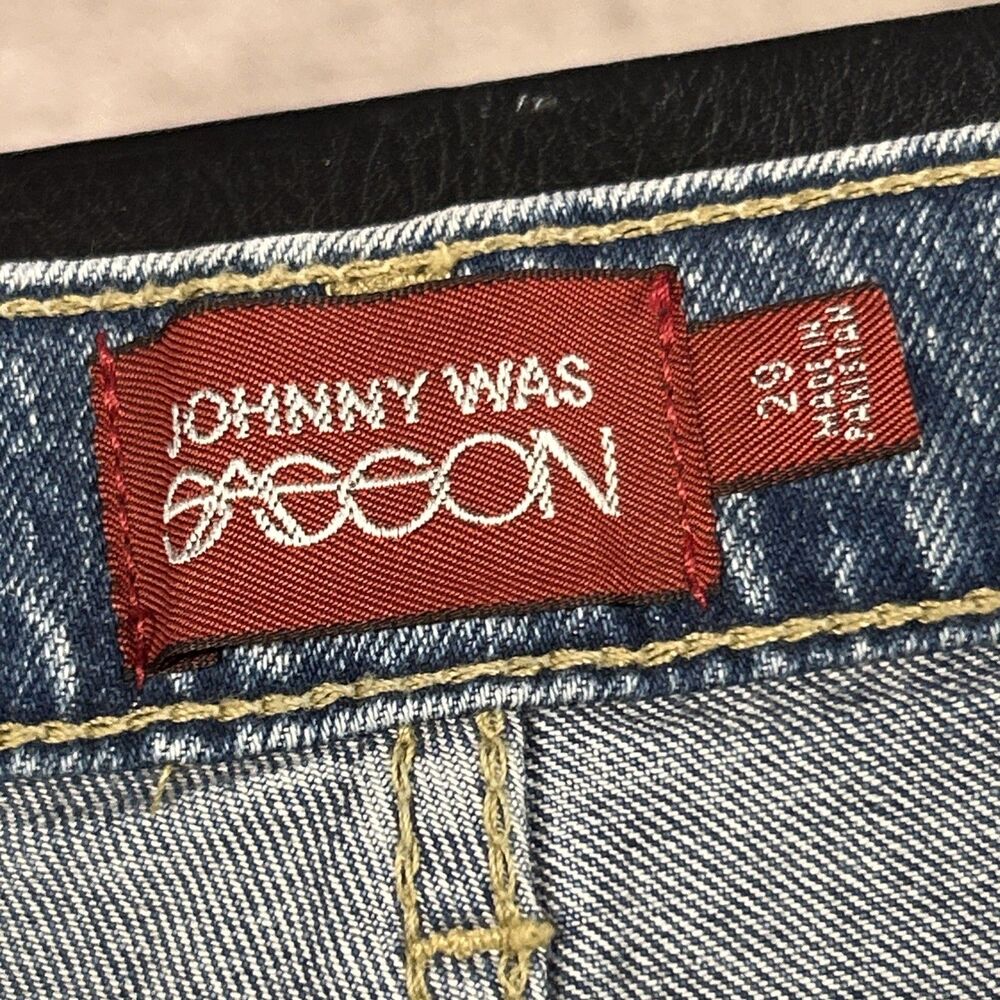Johnny Was Sasson Jeans Womens 29 Mademoiselle Wide Leg Ankle Crop RD0624-7 New - Picture 3 of 10